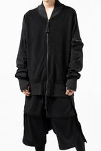 画像をギャラリービューアに読み込む, thomkrom MA-1 JACKET / SOFT FROTTEE (BLACK)