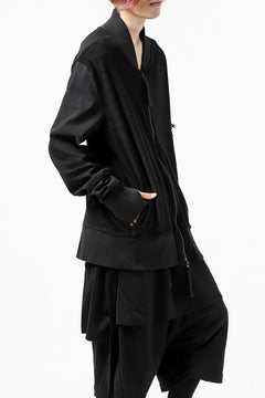 画像をギャラリービューアに読み込む, thomkrom MA-1 JACKET / SOFT FROTTEE (BLACK)