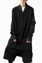 画像をギャラリービューアに読み込む, thomkrom MA-1 JACKET / SOFT FROTTEE (BLACK)