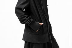 画像をギャラリービューアに読み込む, thomkrom MA-1 JACKET / SOFT FROTTEE (BLACK)