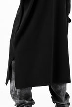 画像をギャラリービューアに読み込む, thomkrom WORK COAT / MEDIUM JERSEY (BLACK)