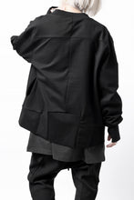 画像をギャラリービューアに読み込む, thom/krom MA-1 JACKET / ELASTIC COTTON (BLACK)