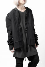 画像をギャラリービューアに読み込む, thom/krom MA-1 JACKET / ELASTIC COTTON (BLACK)