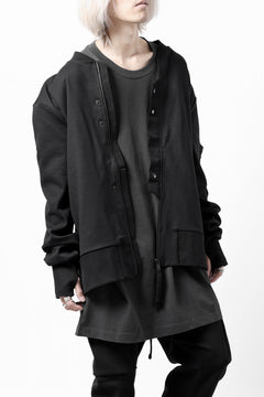 画像をギャラリービューアに読み込む, thom/krom MA-1 JACKET / ELASTIC COTTON (BLACK)