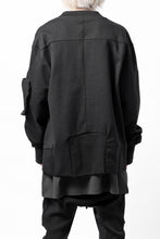 画像をギャラリービューアに読み込む, thom/krom MA-1 JACKET / ELASTIC COTTON (BLACK)