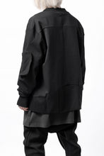画像をギャラリービューアに読み込む, thom/krom MA-1 JACKET / ELASTIC COTTON (BLACK)