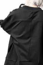 画像をギャラリービューアに読み込む, thom/krom MA-1 JACKET / ELASTIC COTTON (BLACK)