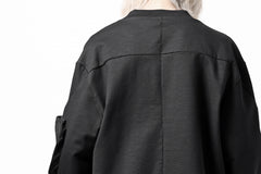 画像をギャラリービューアに読み込む, thom/krom MA-1 JACKET / ELASTIC COTTON (BLACK)