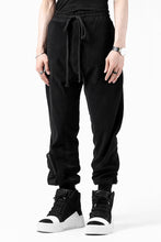 画像をギャラリービューアに読み込む, thomkrom RADICAL POCKETS EASY TROUSERS / SOFT FROTTEE (BLACK)