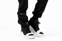 画像をギャラリービューアに読み込む, thomkrom RADICAL POCKETS EASY TROUSERS / SOFT FROTTEE (BLACK)