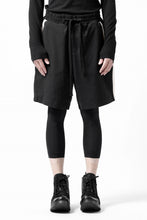 画像をギャラリービューアに読み込む, thom/krom SIDE LINE SHORTS / ELASTIC VISCOSE (BLACK)