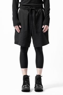 画像をギャラリービューアに読み込む, thom/krom SIDE LINE SHORTS / ELASTIC VISCOSE (BLACK)