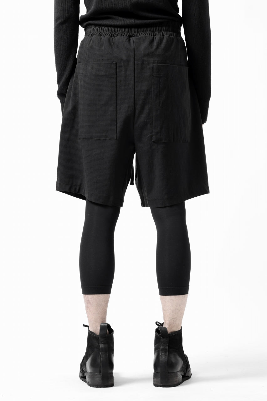 画像をギャラリービューアに読み込む, thom/krom SIDE LINE SHORTS / ELASTIC VISCOSE (BLACK)
