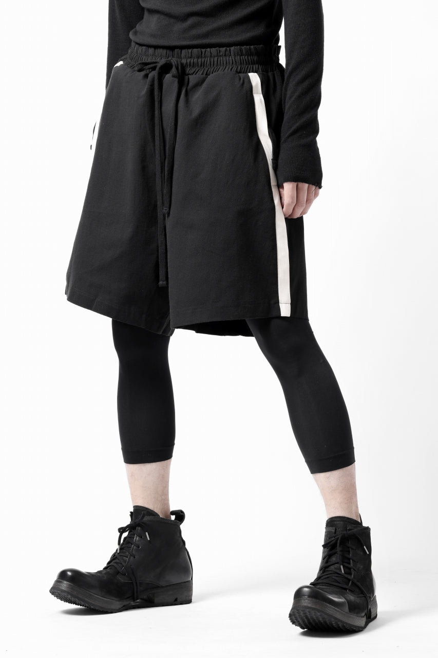 画像をギャラリービューアに読み込む, thom/krom SIDE LINE SHORTS / ELASTIC VISCOSE (BLACK)