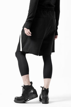 画像をギャラリービューアに読み込む, thom/krom SIDE LINE SHORTS / ELASTIC VISCOSE (BLACK)