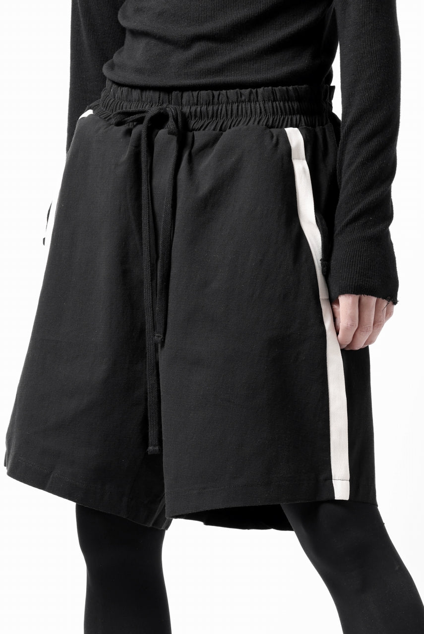 画像をギャラリービューアに読み込む, thom/krom SIDE LINE SHORTS / ELASTIC VISCOSE (BLACK)
