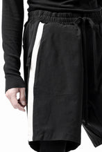 画像をギャラリービューアに読み込む, thom/krom SIDE LINE SHORTS / ELASTIC VISCOSE (BLACK)