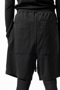 画像をギャラリービューアに読み込む, thom/krom SIDE LINE SHORTS / ELASTIC VISCOSE (BLACK)