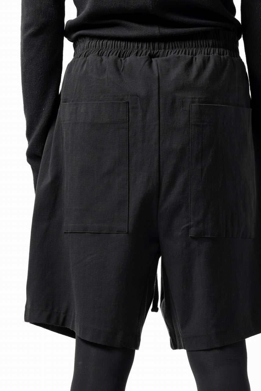 画像をギャラリービューアに読み込む, thom/krom SIDE LINE SHORTS / ELASTIC VISCOSE (BLACK)