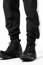 画像をギャラリービューアに読み込む, thom/krom SIDE LINE JOGGER PANTS / ELASTIC NYLON (BLACK)