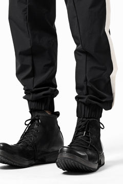 画像をギャラリービューアに読み込む, thom/krom SIDE LINE JOGGER PANTS / ELASTIC NYLON (BLACK)