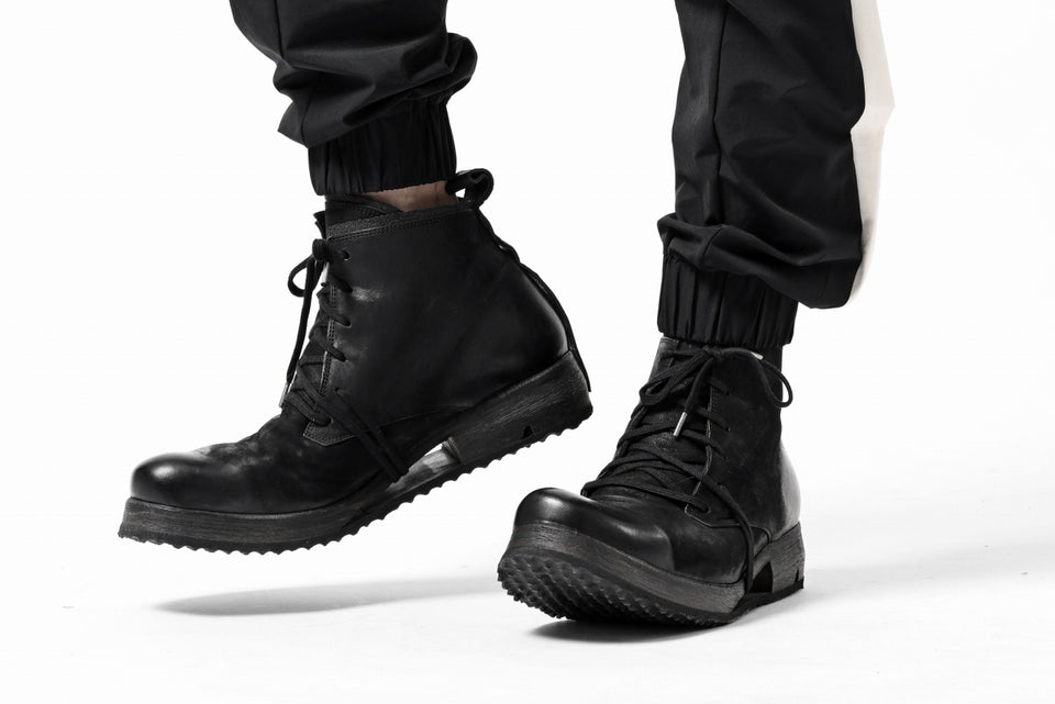 画像をギャラリービューアに読み込む, thom/krom SIDE LINE JOGGER PANTS / ELASTIC NYLON (BLACK)