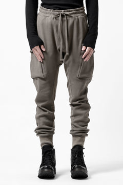 画像をギャラリービューアに読み込む, thom/krom WORKED EASY JOGGER PANTS / WAFFLE JERSEY (FOSSIL)