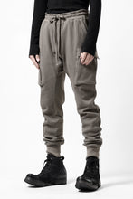 画像をギャラリービューアに読み込む, thom/krom WORKED EASY JOGGER PANTS / WAFFLE JERSEY (FOSSIL)