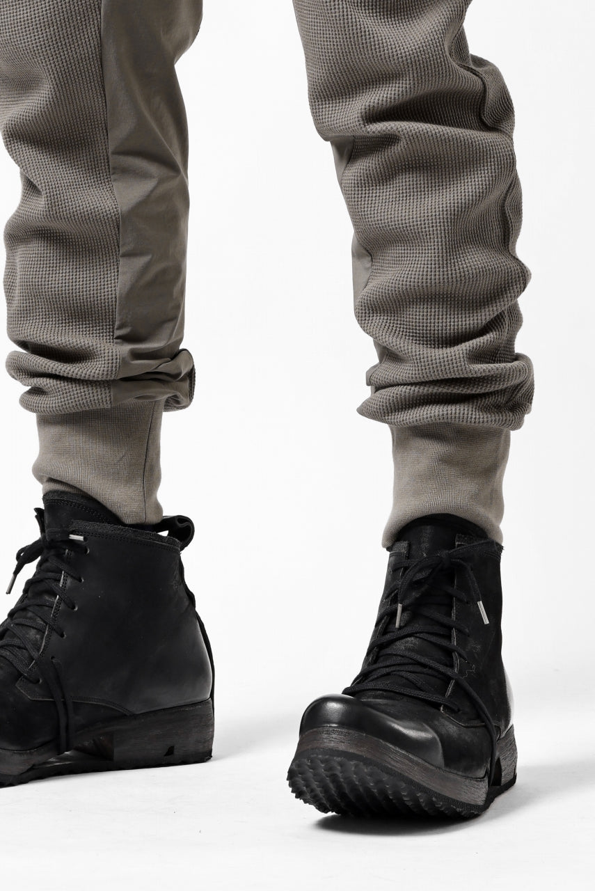 画像をギャラリービューアに読み込む, thom/krom WORKED EASY JOGGER PANTS / WAFFLE JERSEY (FOSSIL)