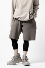 画像をギャラリービューアに読み込む, thom/krom LOWCROTCH EASY SHORTS / WAFFLE JERSEY (FOSSIL)