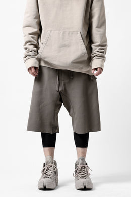 thom/krom LOWCROTCH EASY SHORTS / WAFFLE JERSEY (FOSSIL)