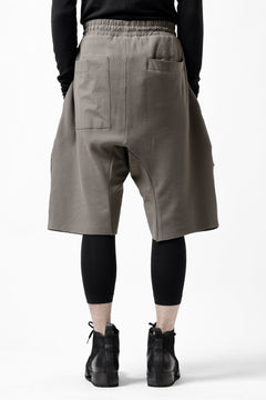 画像をギャラリービューアに読み込む, thom/krom LOWCROTCH EASY SHORTS / WAFFLE JERSEY (FOSSIL)