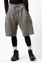 画像をギャラリービューアに読み込む, thom/krom LOWCROTCH EASY SHORTS / WAFFLE JERSEY (FOSSIL)
