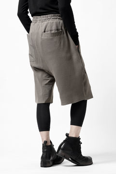 画像をギャラリービューアに読み込む, thom/krom LOWCROTCH EASY SHORTS / WAFFLE JERSEY (FOSSIL)