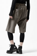 画像をギャラリービューアに読み込む, thom/krom LOWCROTCH EASY SHORTS / WAFFLE JERSEY (FOSSIL)