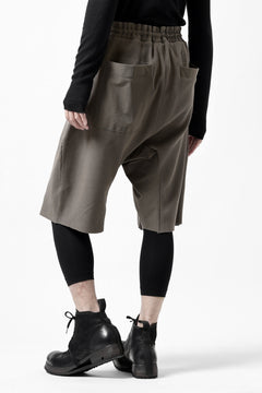 画像をギャラリービューアに読み込む, thom/krom LOWCROTCH EASY SHORTS / WAFFLE JERSEY (FOSSIL)