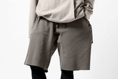 画像をギャラリービューアに読み込む, thom/krom LOWCROTCH EASY SHORTS / WAFFLE JERSEY (FOSSIL)