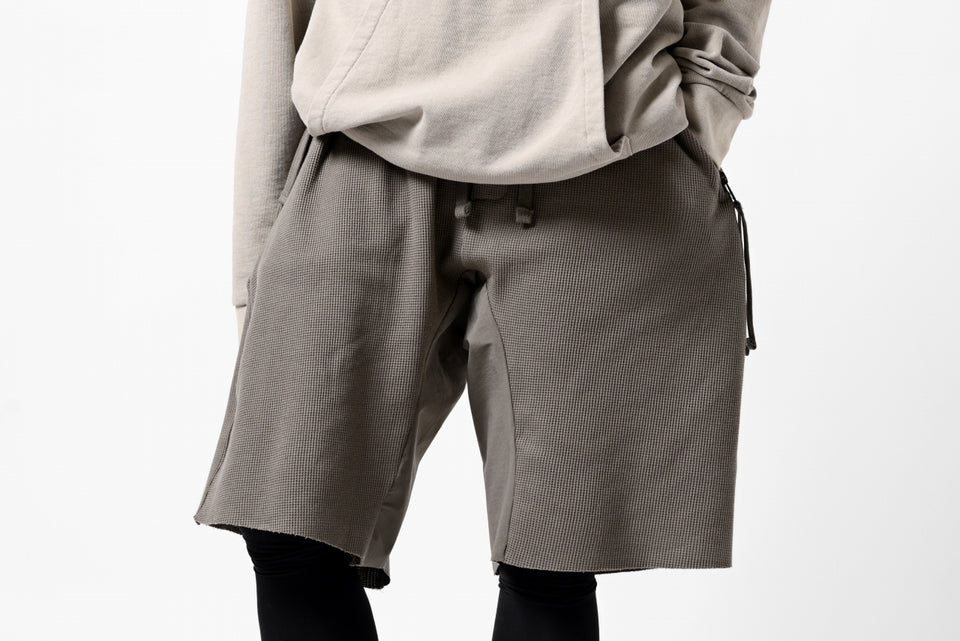 画像をギャラリービューアに読み込む, thom/krom LOWCROTCH EASY SHORTS / WAFFLE JERSEY (FOSSIL)