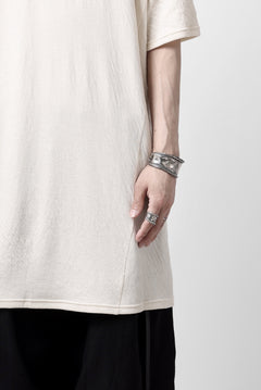 画像をギャラリービューアに読み込む, A.F ARTEFACT SWITCHING PATERN T-SHIRT / L.JERSEY (IVORY)