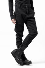 Load image into Gallery viewer, thomkrom SKINNY TROUSERS with SCAR STITCH / STRETCH DENIM (DARK GREY)