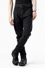 画像をギャラリービューアに読み込む, thomkrom SCAR STITCH SKINNY TROUSERS / SUPER STRETCH DENIM (DARK GREY)