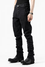 画像をギャラリービューアに読み込む, thomkrom SCAR STITCH SKINNY TROUSERS / SUPER STRETCH DENIM (DARK GREY)
