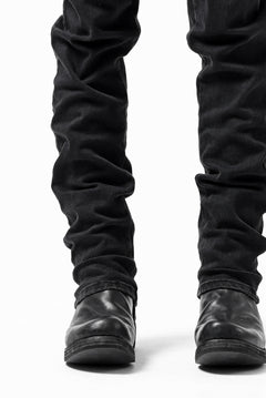 Load image into Gallery viewer, thomkrom SKINNY TROUSERS with SCAR STITCH / STRETCH DENIM (DARK GREY)