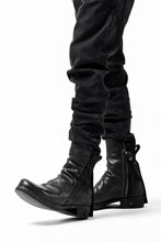 Load image into Gallery viewer, thomkrom SKINNY TROUSERS with SCAR STITCH / STRETCH DENIM (DARK GREY)