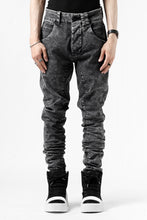画像をギャラリービューアに読み込む, thomkrom SCAR STITCH CURVED SKINNY / FADE STRETCH DENIM (ACID)