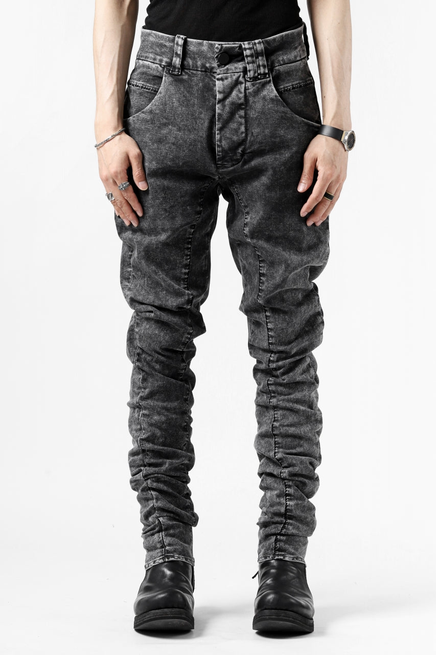 画像をギャラリービューアに読み込む, thomkrom SCAR STITCH CURVED SKINNY / FADE STRETCH DENIM (ACID)