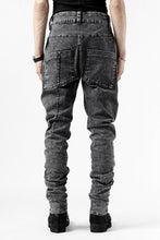 画像をギャラリービューアに読み込む, thomkrom SCAR STITCH CURVED SKINNY / FADE STRETCH DENIM (ACID)