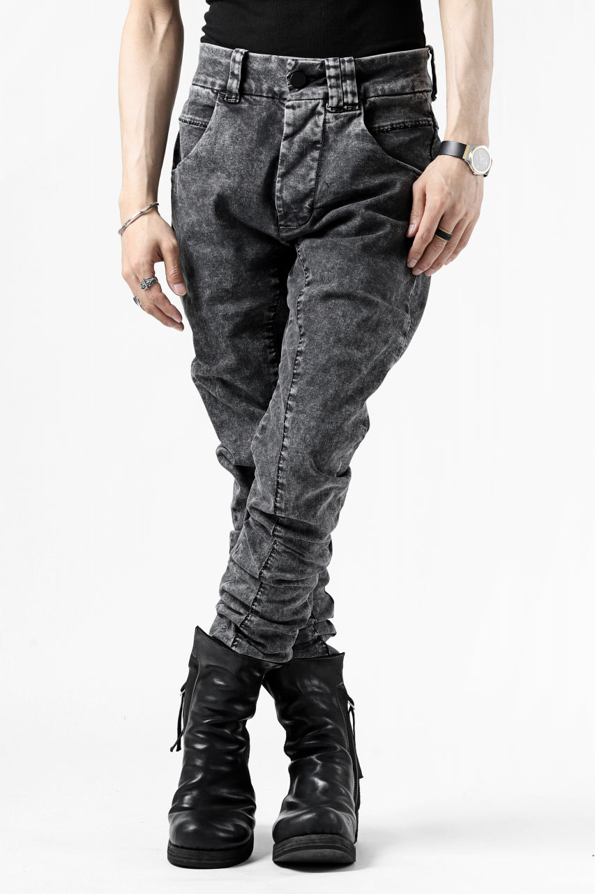 画像をギャラリービューアに読み込む, thomkrom SCAR STITCH CURVED SKINNY / FADE STRETCH DENIM (ACID)