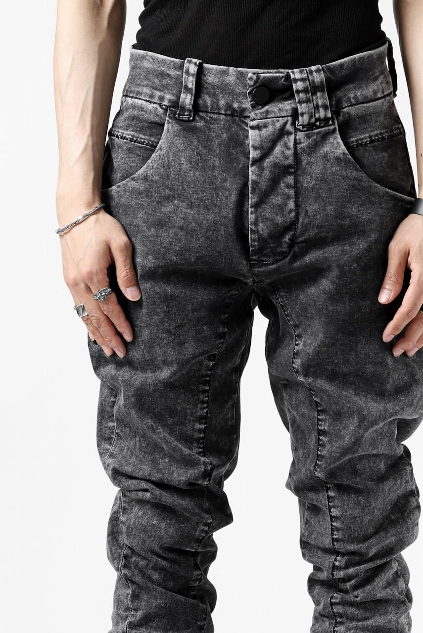 画像をギャラリービューアに読み込む, thomkrom SCAR STITCH CURVED SKINNY / FADE STRETCH DENIM (ACID)