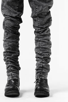 画像をギャラリービューアに読み込む, thomkrom SCAR STITCH CURVED SKINNY / FADE STRETCH DENIM (ACID)